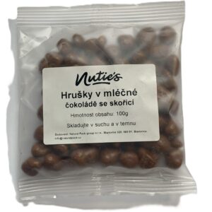 Hrušky so škoricou v mliečnej čokoláde