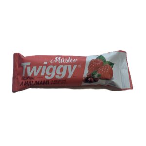 Twiggy - malinová musli tyčinka